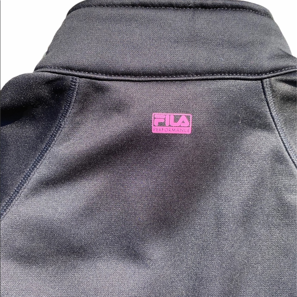 Fila teal/blue & pink Sport Jacket size medium - Picture 4 of 8